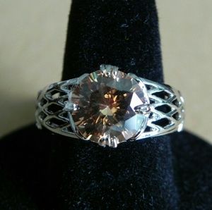 1.21 ctw. Golden Yellow Tourmaline Ring